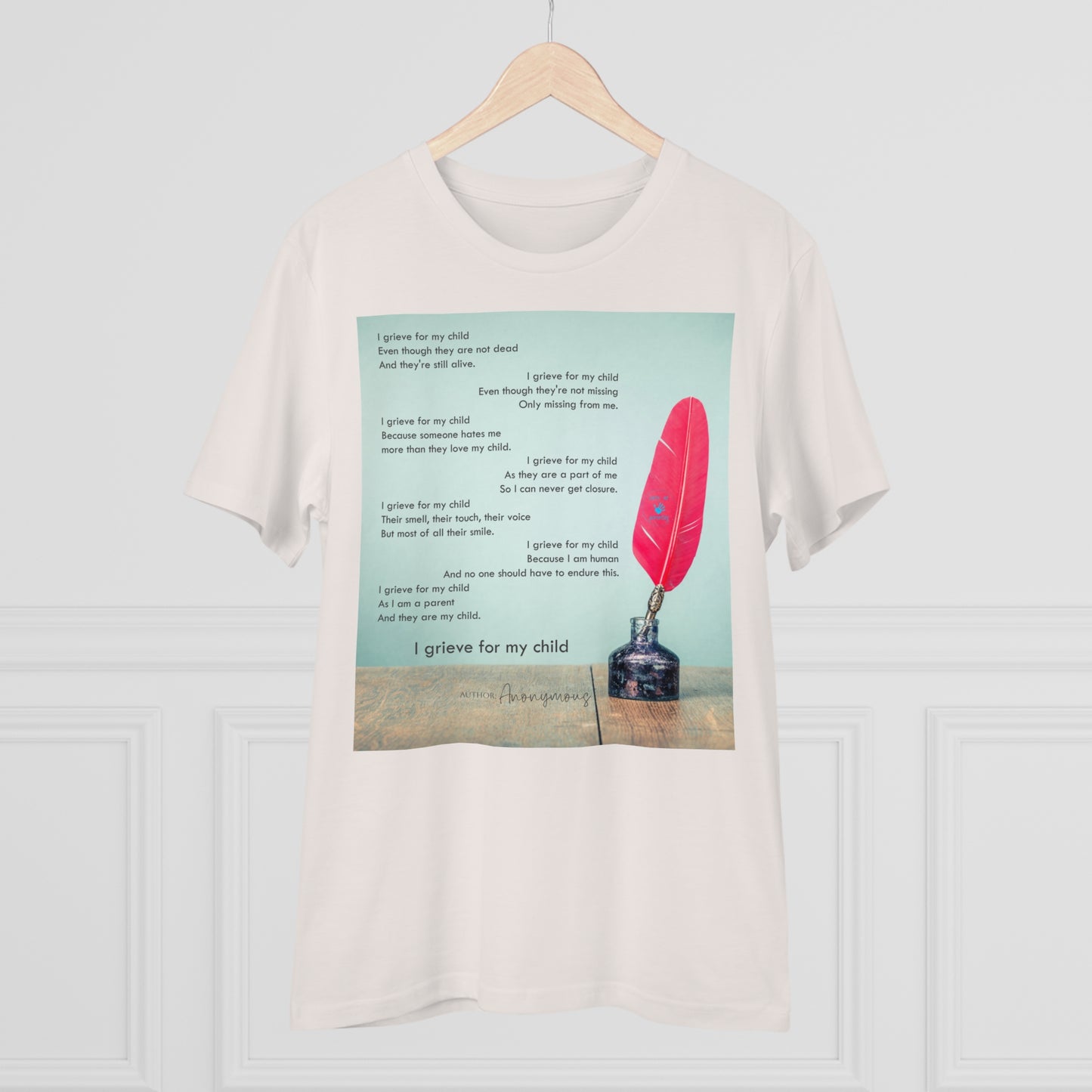 Grief Poem T-shirt - Unisex