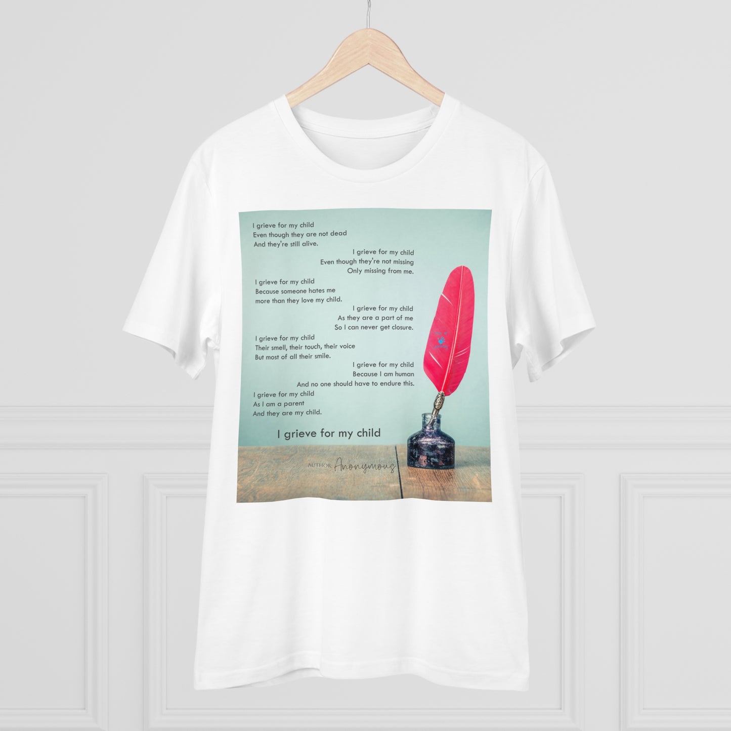 Grief Poem T-shirt - Unisex