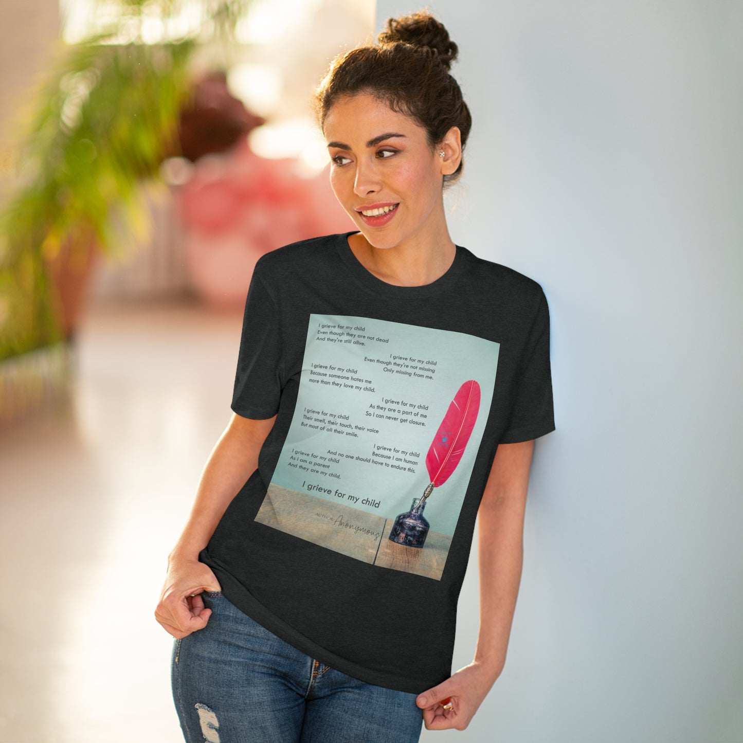 Grief Poem T-shirt - Unisex