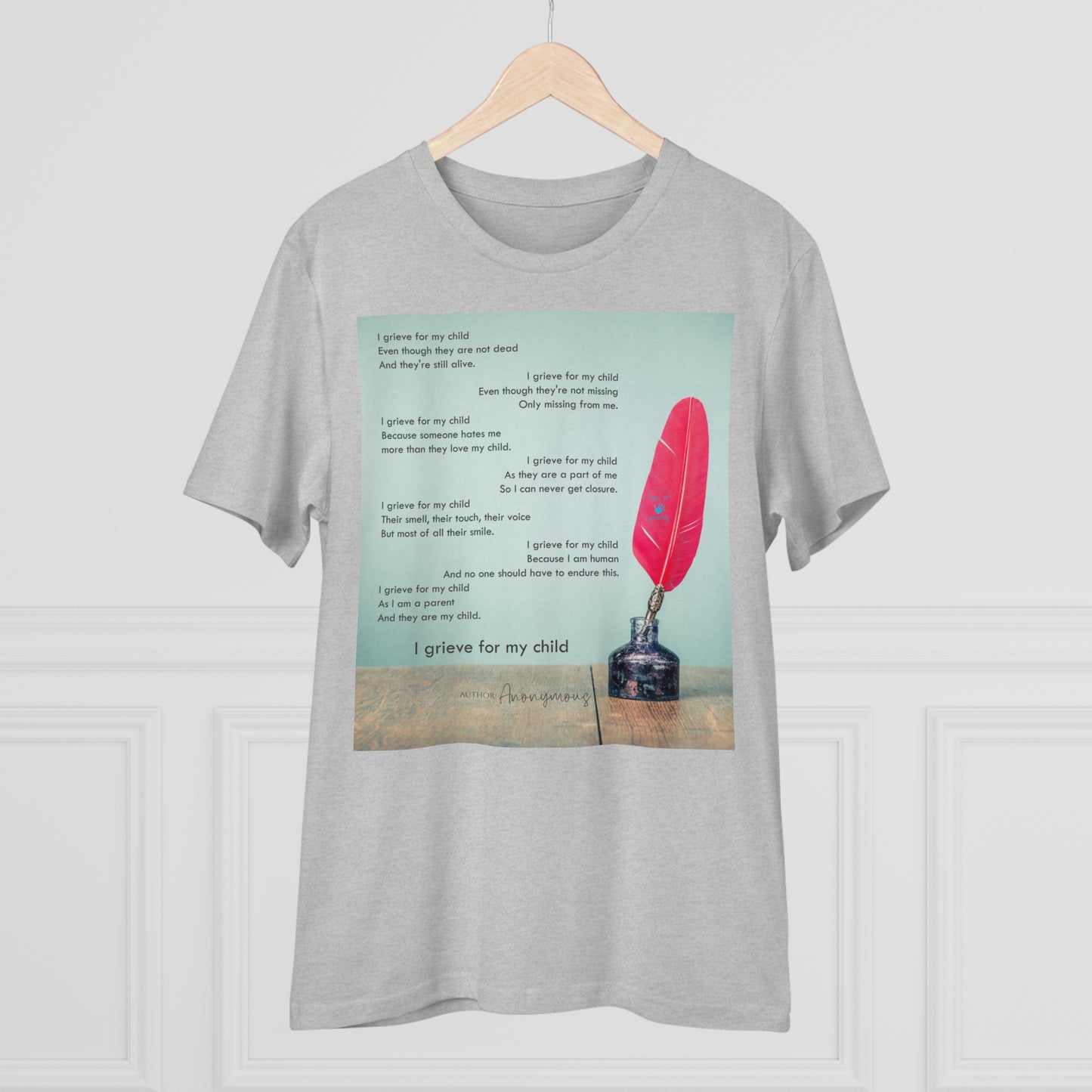 Grief Poem T-shirt - Unisex